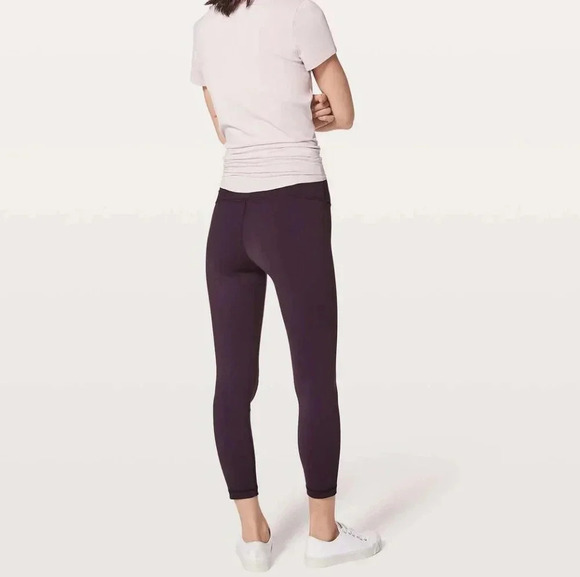 Lululemon High Times Pant Color Black Cherry Size 4 - Picture 2 of 14